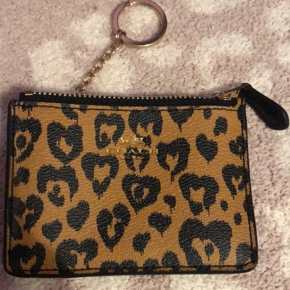 Coach keychain wallet